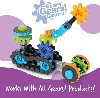 No. 3 - Learning Resources Interlocking Gear Set - 5