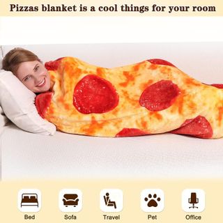 No. 5 - mermaker Pepperoni Pizzas Blanket 2.0 - 5