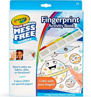 No. 7 - Crayola Color Wonder Fingerprint Ink Painting Activity Set - 1