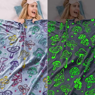 No. 4 - Glow in The Dark Mushroom Blanket - 3