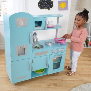 No. 9 - Blue Vintage Play Kitchen - 2