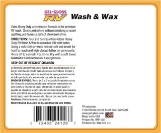 No. 4 - Gel-Gloss RV Wash and Wax - 2