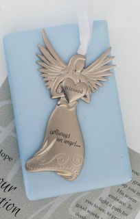 No. 6 - Baptism Angel Medallion - 2