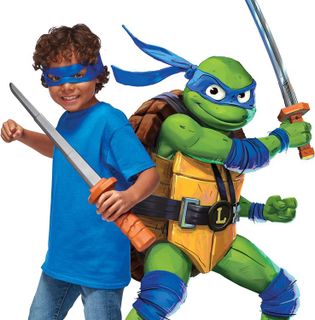 No. 5 - Teenage Mutant Ninja Turtles Leonardo Role Play Mask and Accessories - 4