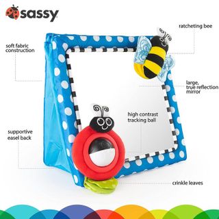 No. 8 - Sassy Tummy Time Floor Mirror - 3