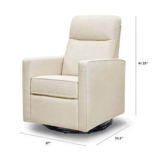 No. 4 - DaVinci Gabby Pillowback Swivel Glider - 3