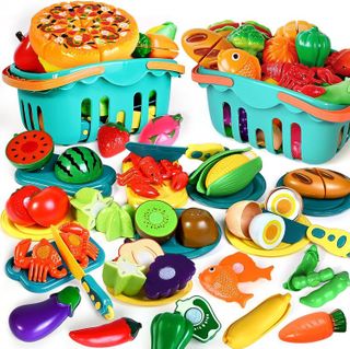 No. 7 - BAODLON 100 Pcs Play Food Set - 1