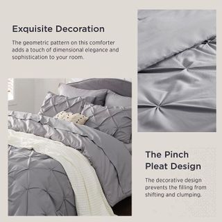 No. 1 - Bedsure Queen Comforter Set - 4