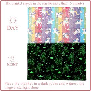 No. 5 - LIFEYJ Glow in The Dark Blanket - 2