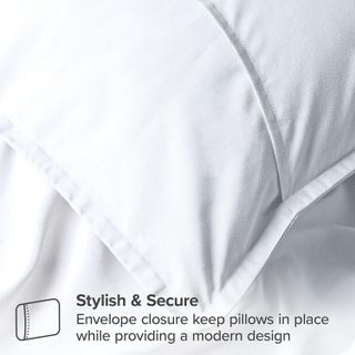 No. 10 - Bare Home Standard Pillow Shams - 4