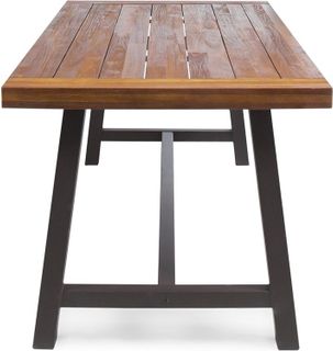 No. 8 - Christopher Knight Home Outdoor Dining Table - 3