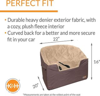 No. 9 - K&H Pet Products Booster Car Seat - 2