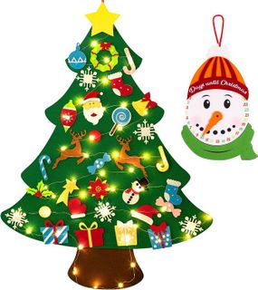 No. 1 - Jollylife Christmas Tree Felt Craft Kit - 1