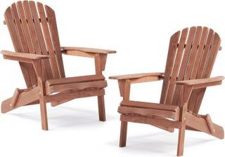 No. 2 - Wooden Folding Adirondack Chair - 1