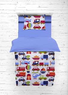 No. 6 - Bacati 4-Piece Toddler Bedding Set - 1