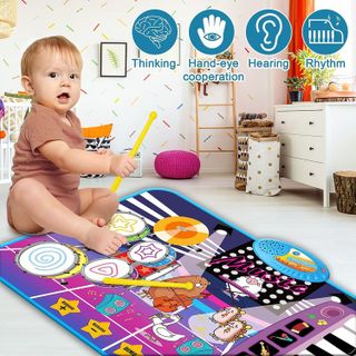 No. 10 - Baby Piano Mat and Drum Toy - 5