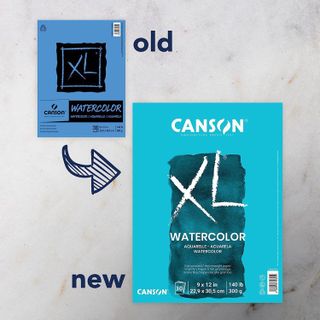 No. 1 - Canson XL Series Watercolor Textured Paper Pad - 2