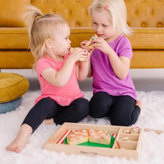 No. 9 - Pizza Party Wooden Play Food Set - 3