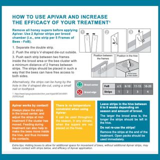 No. 1 - Apivar Mite Treatment - 4