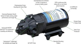 No. 4 - Everflo 12V On-Demand 2.2GPM Diaphragm Pump - 3