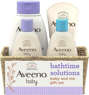 No. 2 - Aveeno Baby Bathtime Solutions Baby & Me Gift Set - 1