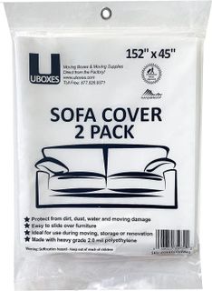 No. 10 - UBOXES SOFA Moving Covers (2 Pack) - 1