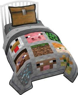 No. 1 - Minecraft Quilt & Sham Set - 1