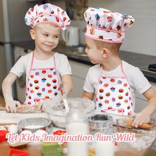 No. 8 - Vanmor Cute Kids Cooking and Baking Sets - 5