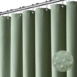 No. 9 - Dynamene Sage Green Shower Curtain - 1