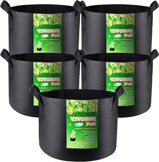 No. 1 - VIVOSUN 5-Pack 5 Gallon Grow Bags - 1