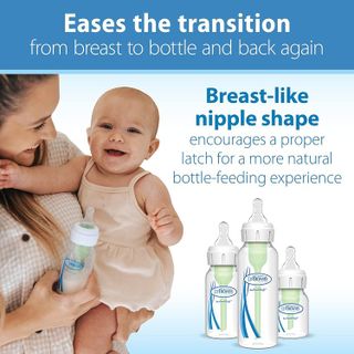 No. 1 - Dr. Brown’s Natural Flow Level 2 Narrow Baby Bottle Silicone Nipple - 3