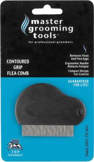 No. 7 - Master Grooming Tools Contoured Grip Flea Combs - 1