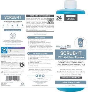 No. 4 - Unique Scrub-It - RV Toilet Bowl Cleaner Liquid - 2