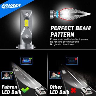 No. 2 - FAHREN H11/H8/H9 LED Headlight Bulbs - 2