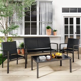 No. 10 - Greesum 4 Pieces Patio Furniture Set - 1