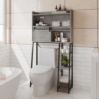 No. 10 - Furniouse Over The Toilet Storage Cabinet - 2