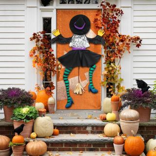 No. 10 - POPGIFTU Large Crashing Witch Halloween Outdoor Decorations - 4