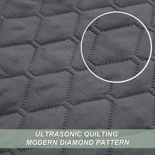 No. 2 - Exclusivo Mezcla Ultrasonic Reversible Full Queen Quilt Bedding Set - 4