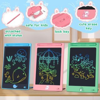 No. 1 - FLUESTON Toys LCD Writing Tablet Toddler - 5