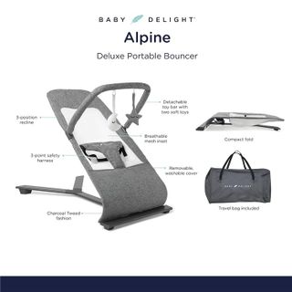 No. 4 - Baby Delight Alpine Deluxe Portable Bouncer - 2