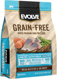 No. 2 - Evolve Grain Free Ocean Whitefish and Egg Cat Food - 1