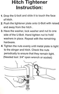 No. 8 - MAXXHAUL Hitch Tightener Anti Rattle Stabilizer - 3