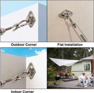 No. 1 - Shade Sail Hardware Kit - 4