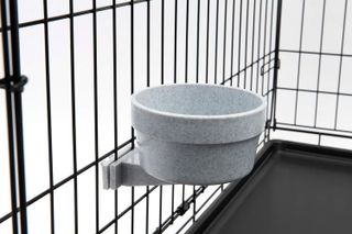 No. 2 - Lixit Quick Lock Removable Dog Kennel Bowls - 5