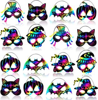 No. 8 - Rainbow Scratch Masks - 1