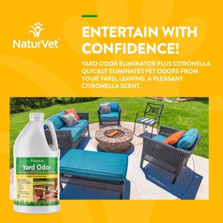 No. 10 - NaturVet Yard Odor Eliminator Plus Citronella Spray - 3