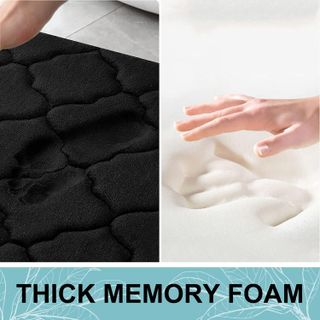 No. 6 - OLANLY Memory Foam Bath Mat Rug - 3