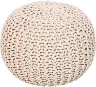 No. 1 - Round Pouf Ottoman - 1