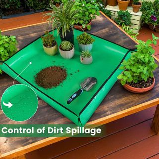 No. 3 - Repotting Mat for Indoor Plant Transplanting and Mess Control - 4