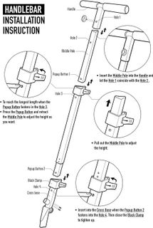 No. 5 - Seway Scooter Handlebar - 4